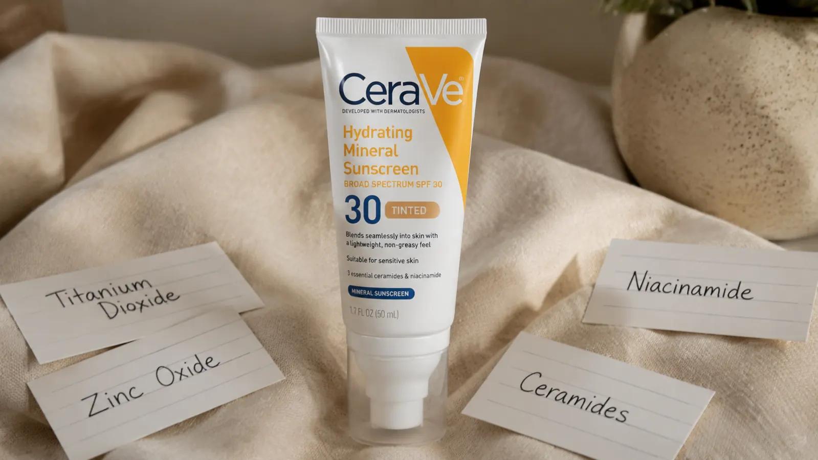 CeraVe Tinted Mineral Sunscreen Honest Review: Formula, Finish, and Real Wear Time